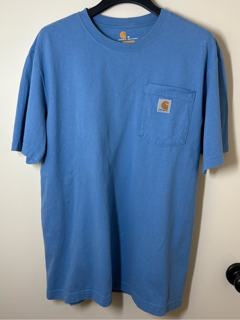 Carhartt Short Sleeve Pocket Tee in Light Blue